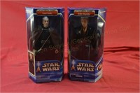 2 Star Wars Attack of the Clones Collectible Dolls