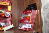 6 NEW IN PACKAGE TDK D60 CASSETTE TAPES