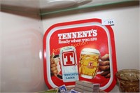 TENNENT'S METAL TRAY