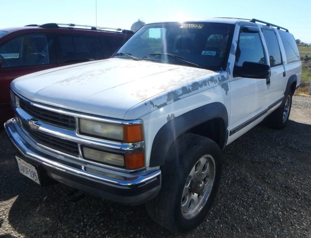 Weekly Vehicle Auction, Sunday March 26th, 2017