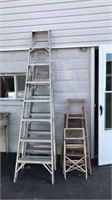 Ladders -various sizes