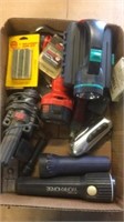 Lot of flashlights and miscellaneou
