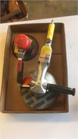 Set of two Mac Tools air grinder and sander