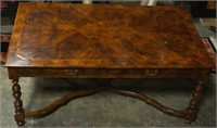 ITALIAN CHERRY WRITING TABLE WITH THREE DRAWERS