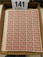 40 full (100) sheets of 3¢ USPS stamps,