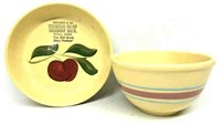 (2) Vintage Ceramic WATT Oven Bake Ware Dishes