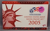 2005 US Silver Proof set.