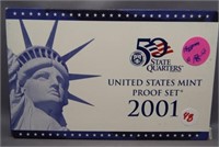 2001 US Proof set.