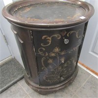 Ornate Oval Accent Table