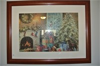 Christmas Puzzle in Frame