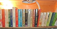 Shelf of Danielle Steel Books