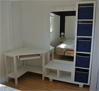 Shelves, Seat and Desk
