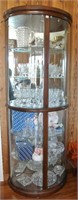 Bevelled Glass Display Cabinet