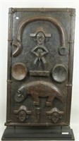 20th CENTURY BAULE PEOPLES IVORY COAST DOOR