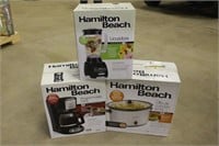 Hamilton Beach Coffee Maker, Slow Cooker and