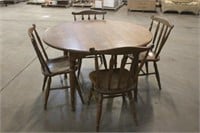 Cushman Colonial Maple 48" Table with (6) Chairs