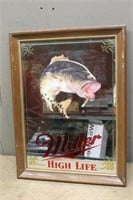 Miller High Life Bass Mirror
