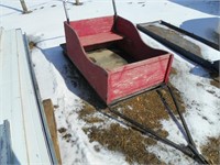snow mobile sleigh
