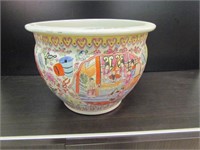 Asian Themed Flower Pot