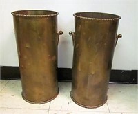 Brass Flower Pots/weighted base