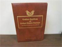 22Kt Gold Replicas of US Stamps