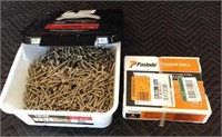 Packages of Framing Nails and Finish Screws