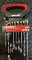 Husky 18 Piece Combination Wrench Set