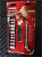 Husky 21pc Speed Swivel Hex Bit Wrench Set