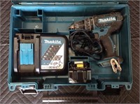 Makita Power Drill and Battery Charger