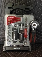 Husky 46pc Stubby Wrench and Socket Set