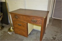 Antique Knee Hole Desk