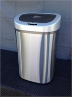 21 Gallon Auto-Open Infrared Stainless Trash Can