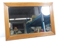 Miroir cadre en bois