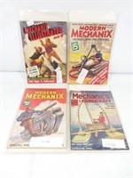 4 revues de mécanique 1936-38