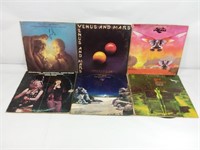 6 vinyles: Yes, Procol Harum, Moody Blues, etc