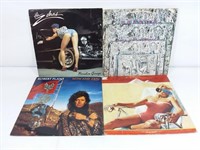 4 vinyles: The Zebra, Rolling Stones, etc