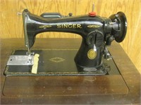 Singer Sewing Machine & Cabinet - No Power Cord