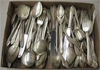 Lot Of Assorted Silver Plated Flatware