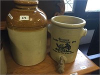 BUCHANS & OTHER POTTERY JARS