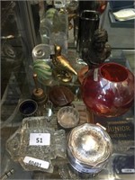 QTY OF PAPERWEIGHTS, BRASS,