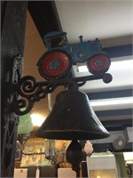 CAST IRON TRACTOR BELL