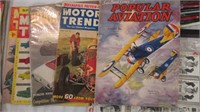 Lot of Popular Aviation & Motor Trends Magazines