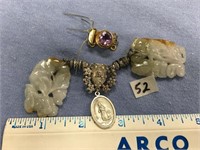 Two pendants with no chain            (k 15)