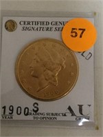 SIGNATURE SERIES 1900-S GOLD LIBERTY HEAD ($20) DO