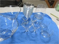 Assortment of Clear Glass