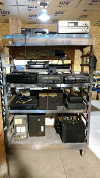 uncataloged VHS/DVD/STEREO Equipment