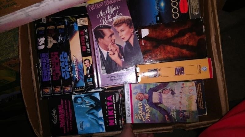 uncataloged VHS