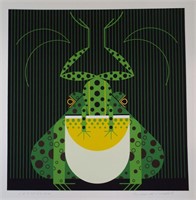 Charles Harper Print, Frog Eat Frog