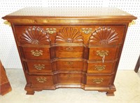 American Drew Four Drawer Chest With Shell Design
