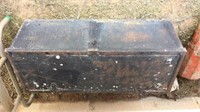 Large Metal Tool Box -Black